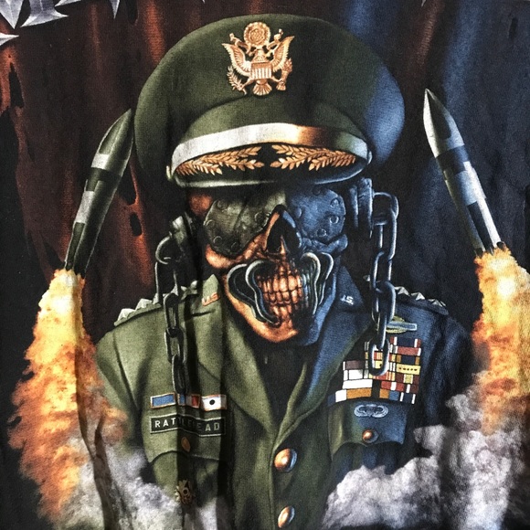 Megadeath Vintage Anvil Tee-Shirt Vic Rattlehead - Picture 2 of 4